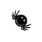 Halloween Spider Shaped Plates 7" Disposable Party Plates for Snacks, Appetizers & Desserts (8 Pack)